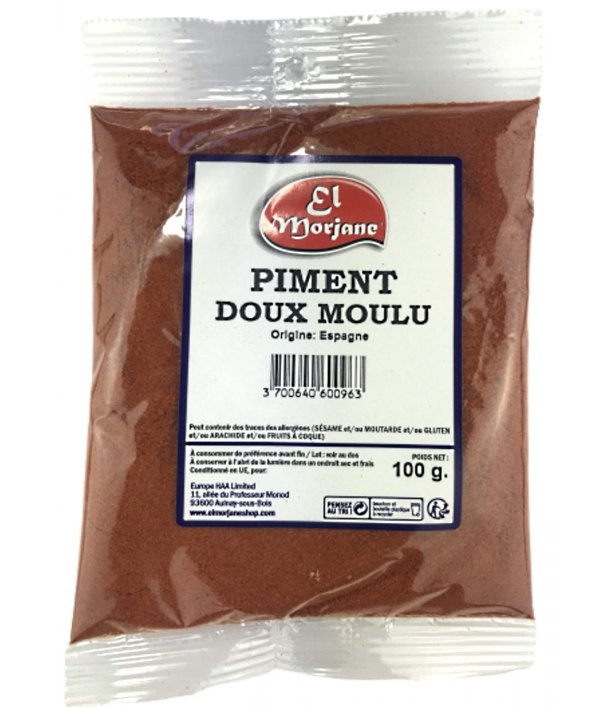 Piment doux moulu 100g